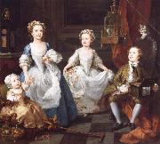 William Hogarth THe Graham Children France oil painting reproduction